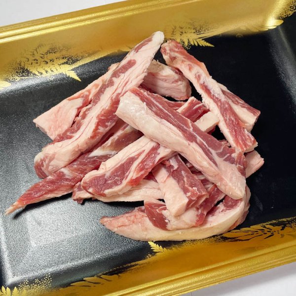 画像1: 物価高対策シリーズ・脂が美味しい味つけ中落ちカルビ【アメリカ産】 (1)