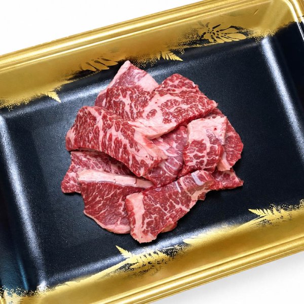 画像1: 赤身が美味しいカルビ！オーシャンビーフアンガス牛 (1)