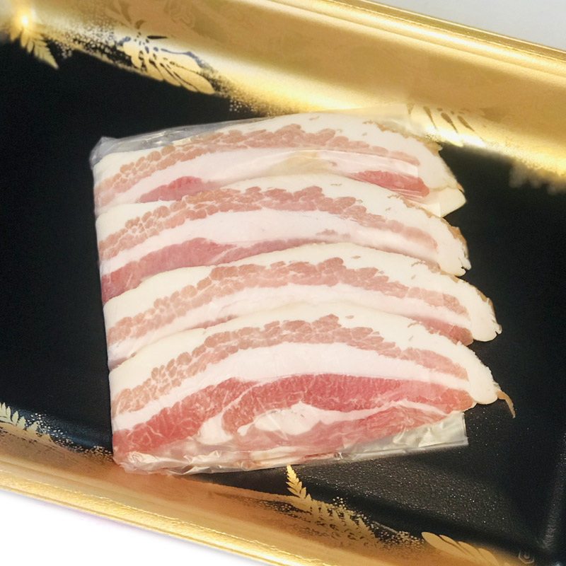 厚めのパンチェッタスライス 国産和牛などお肉の卸し専門通販の日光畜産